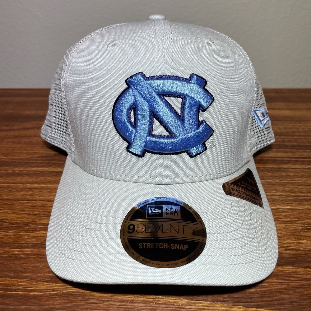 New Era North Carolina Tar Heels Snapback Hat Adjustable 9SEVENTY Trucker Cap